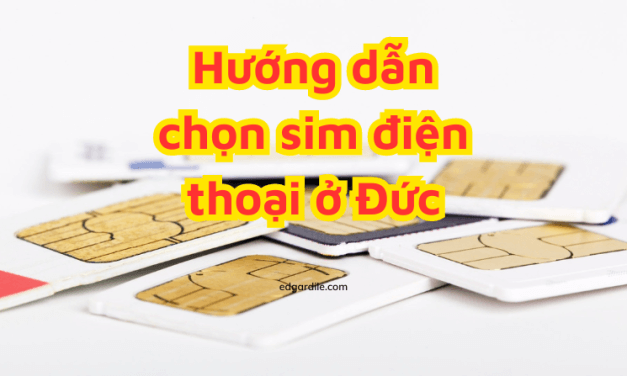 Hướng dẫn chọn mua sim điện thoại ở Đức