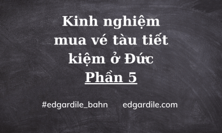 Kinh nghiệm mua vé tàu tiết kiệm ở Đức phần 5: Mua vé FlixBus FlixTrain tiết kiệm đến 30%